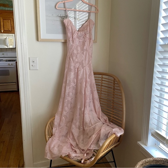 House of CB Seren Light Pink Dress - Picture 8 of 11